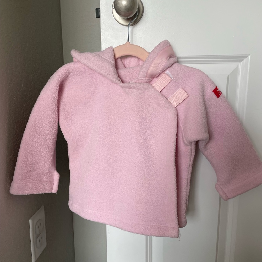 Pink Fleece Baby Hoodie